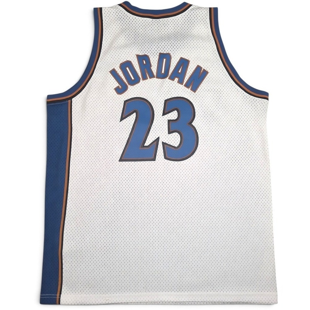 Nike Washington Wizards Michael Jordan Jersey Mens XXL White Good #23 Mesh